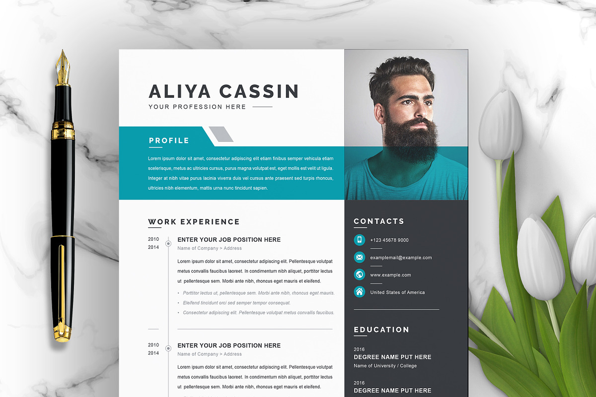 JOB WINNING RESUME - 50 TEMPLATES, a Resume Template by ResumeInventor (Photo 56 of 184)