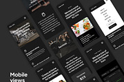 Fitness landing page for startups, an UI Kit Template by Omnify (Thumbnail 3 of 6)