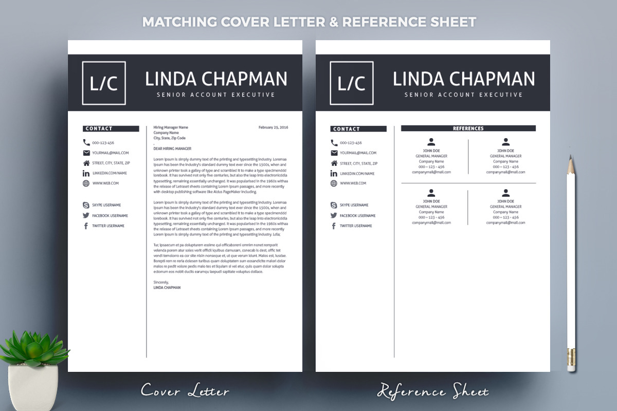 Resume/CV Template, a Resume Template by A1RESUME (Photo 3 of 4)