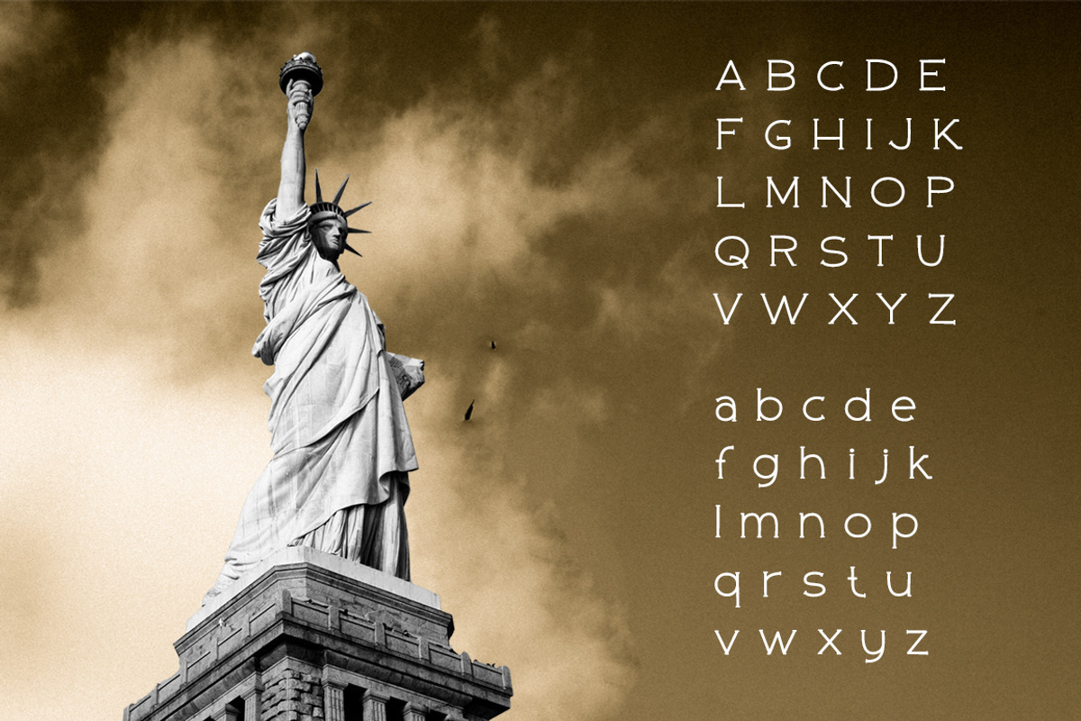 Zeppelin retro font preview 6