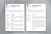 Resume With Cover Letter, a Resume Template by Blackcloud_Creations (Thumbnail 5 of 7)
