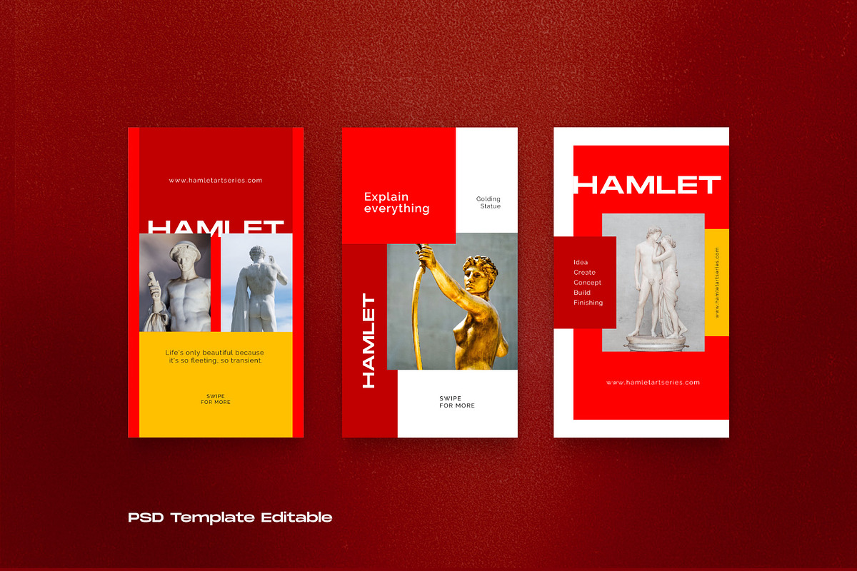 Hamlet - Social Media KIT Bundle, a Social Media Template by Dirtytemp Studio (Photo 13 of 14)