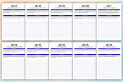 100 Days of AI Writing Prompts, a Stationery Template by Designmela01 (Thumbnail 3 of 8)