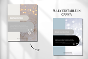 White Christmas Instagram Templates, a Social Media Template by SociallyyCreative (Thumbnail 7 of 10)