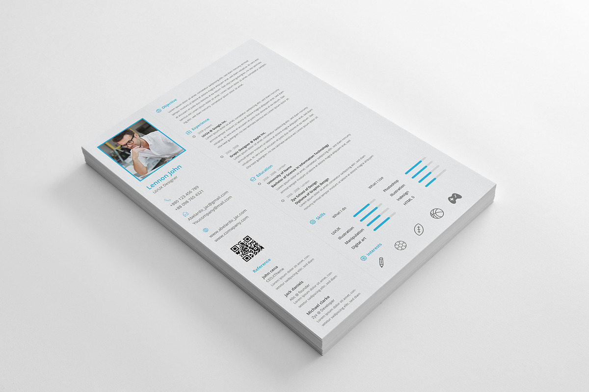Mega Resume Bundle, a Resume Template by Graphicalark (Photo 10 of 11)