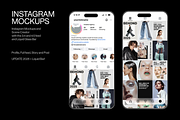 Instagram Mockups - 2026 Liquid Bar, an iPhone Mockup by Aire Studio (Thumbnail 1 of 8)