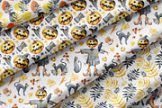 Happy Halloween watercolor clipart, an Illustration by Artmanata (Thumbnail 11 of 22)