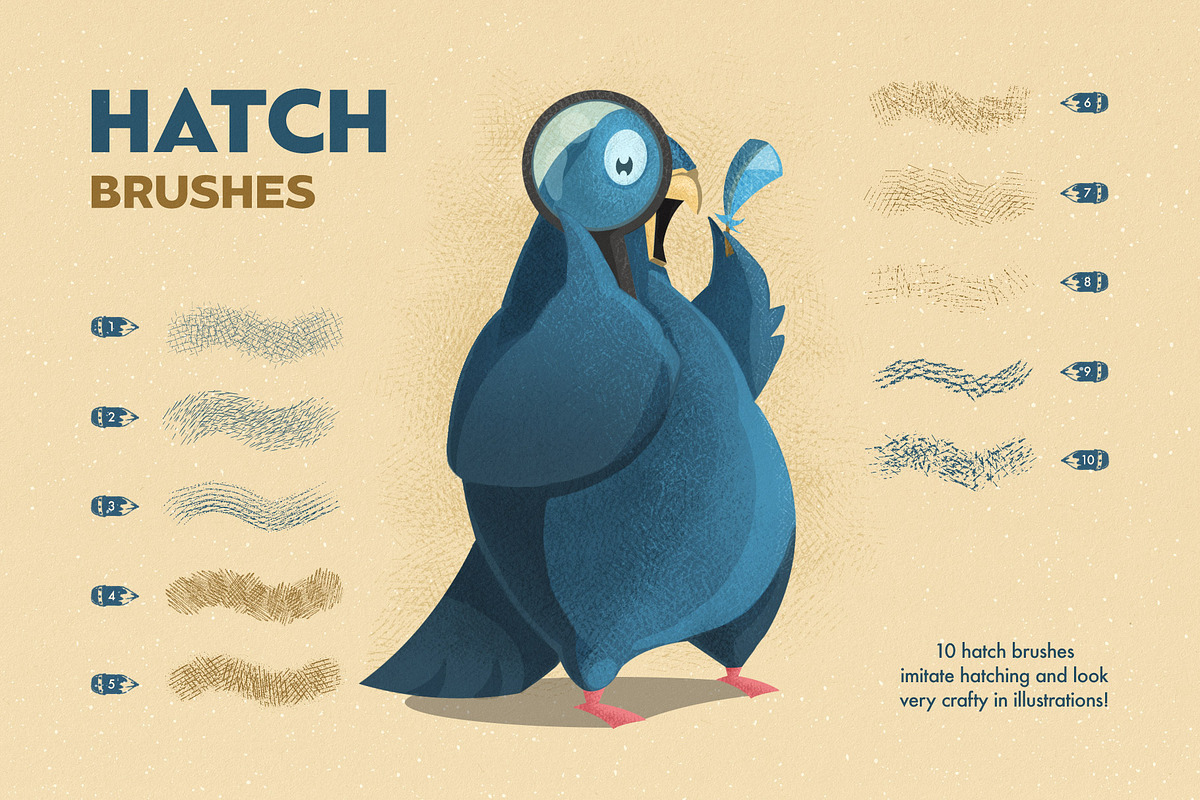 Artista Brushes for Illustrator, a Brush Add-On by pixelbuddha.net (Photo 6 of 9)