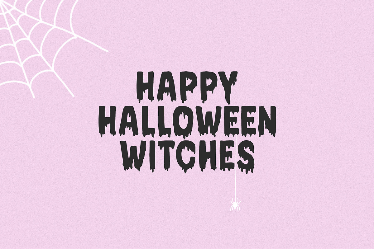 Bloodred / Spooky Halloween font, a Handwritten Font by supfonts (Photo 6 of 6)