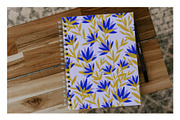 Abstract Botanical Seamless Pattern, a Pattern Graphic by Annie Tyndall Creative (Thumbnail 5 of 12)