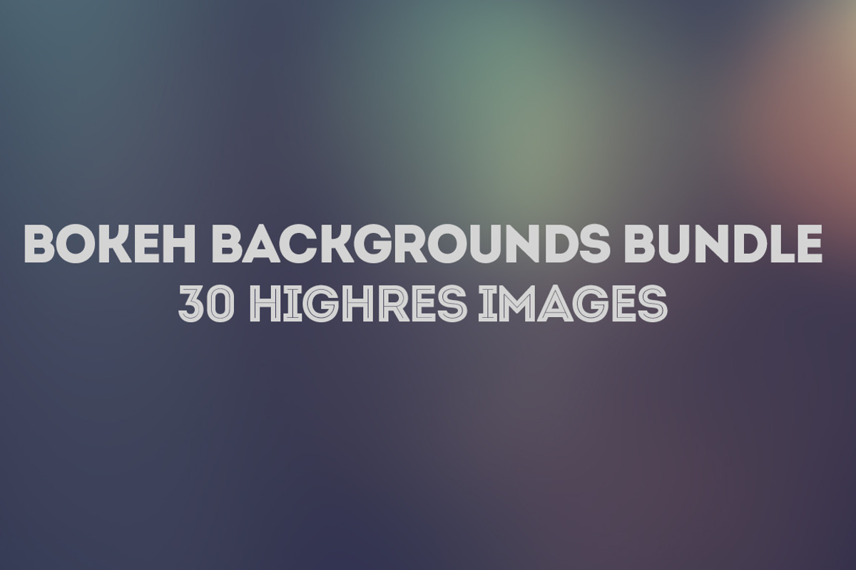 Bokeh Backgrounds Bundle 01 preview 3