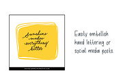 DOODLE BUNDLE - Procreate Stamps, a Brush Add-On by Michelle Kirsch Creative (Thumbnail 13 of 32)