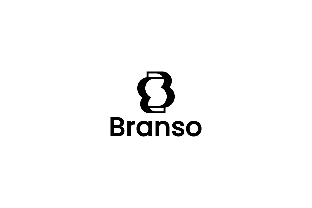 Minimal B & S Monogram Logo Design preview 7