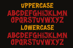 Shadows Fright Font