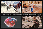 12 Photo Effect Templates, a Layer Style Add-On by iDoodle Studio (Thumbnail 3 of 6)