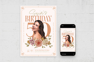 Birthday Flyer Template