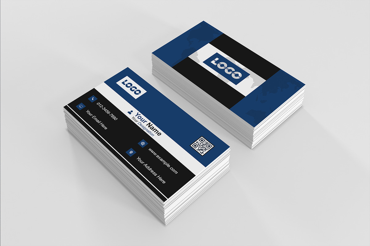 Clean Corporate Business Card preview 3