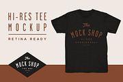 TMS Pro: Crew Neck Tee Mockup, a Shirt Mockup by The Mock Shop (Thumbnail 1 of 3)