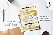 Editable Golden Ticket Canva Design, an Invitation Template by Snapybiz (Thumbnail 7 of 10)