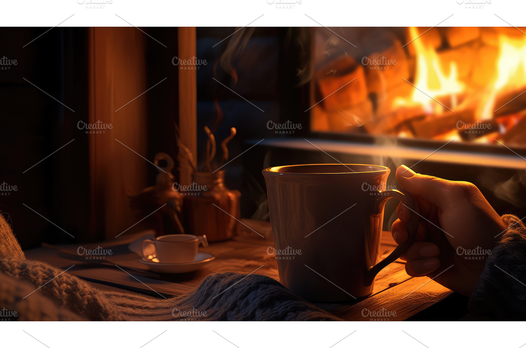 warmth paper cup coffee ai generated, a Food & Drink Photo by pikepicture