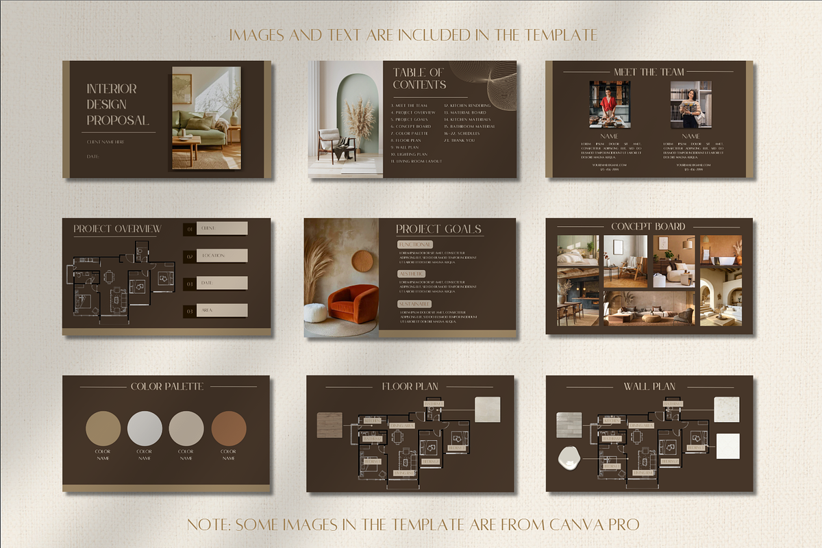 Interior Design Project Proposal, a Templates & Theme by TespinDesign (Photo 5 of 7)