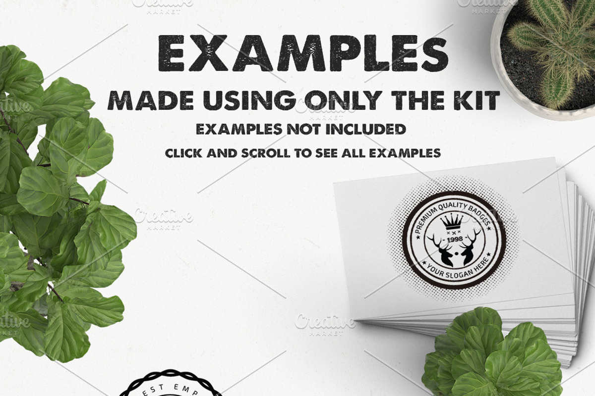 Logo Creation Kit, a Branding & Logo Template by The Craftsman (Photo 7 of 71)