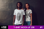 T-Shirt Mock-Up 2018 #1, a Shirt Mockup by Freeman Studio (Thumbnail 1 of 28)