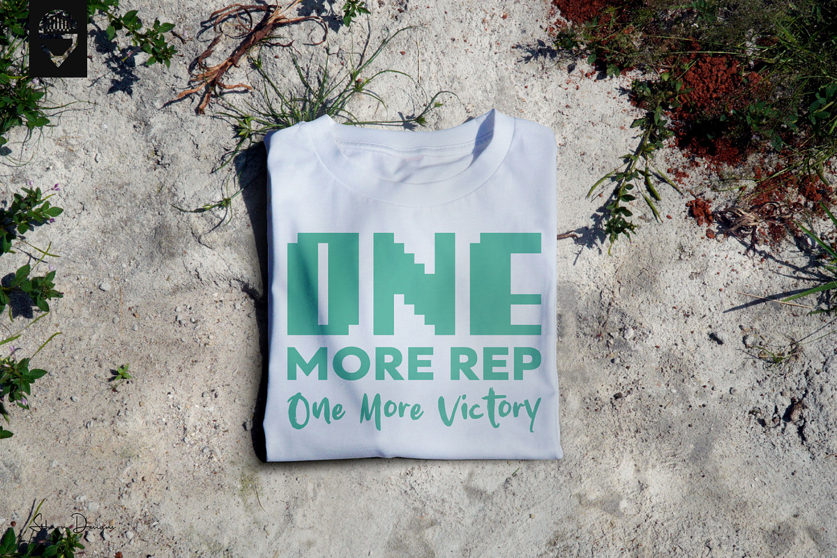 Motivational Fitness Quotes T-shirt, a Graphic by shaondesigns (Photo 5 of 5)