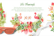 Let's Flamingle tropical collection, a Decorative Illustration by antuanetto (Thumbnail 7 of 16)