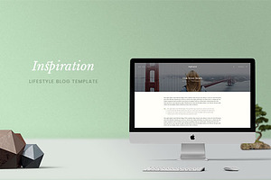 Inspiration — Lifestyle Blog PSD