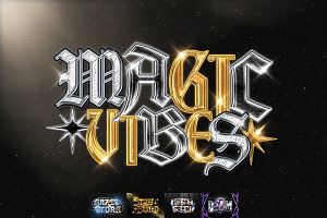 Luxury Metallic Chrome Text Effect, a Layer Style Add-On by Matsero