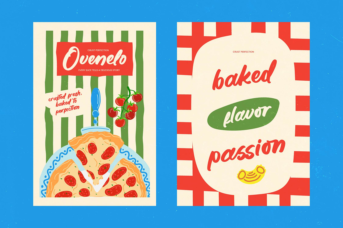 Savory Pasta Sticky Notes & Quotes, a Script Font by Letterena Studios Script (Photo 11 of 15)