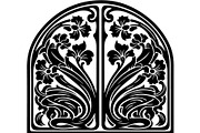 Ornamental Floral Arch Engraving, a Decorative Illustration by Designer_Momina (Thumbnail 16 of 21)