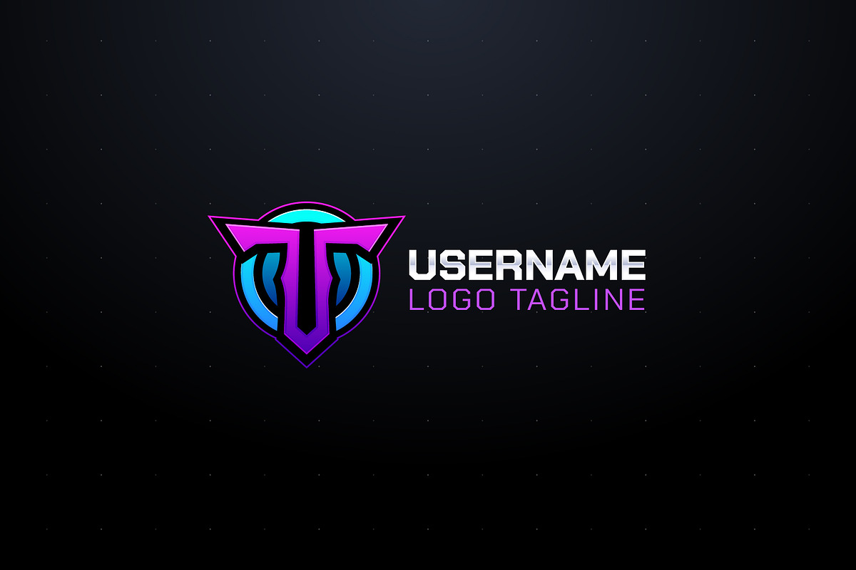 Initial Letter T Logo Gaming, a Branding & Logo Template by Mhagi27 (Photo 3 of 3)