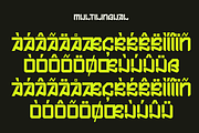 Lozer - A Modern Techno, a Sans Serif Font by Marvadesign (Thumbnail 6 of 7)