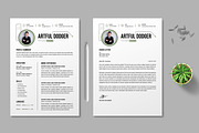 Resume Template, a Resume Template by MightyDesign (Thumbnail 1 of 7)