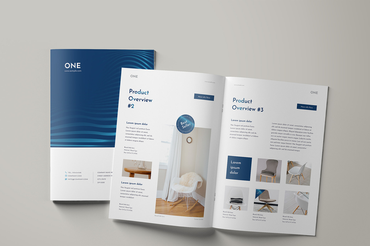 Catalogue Template | 20 Pages, a Brochure Template by BrochuresFactory (Photo 5 of 7)