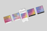 Instagram Carousel Mockup, a Packaging Mockup by Unerispace (Thumbnail 2 of 4)