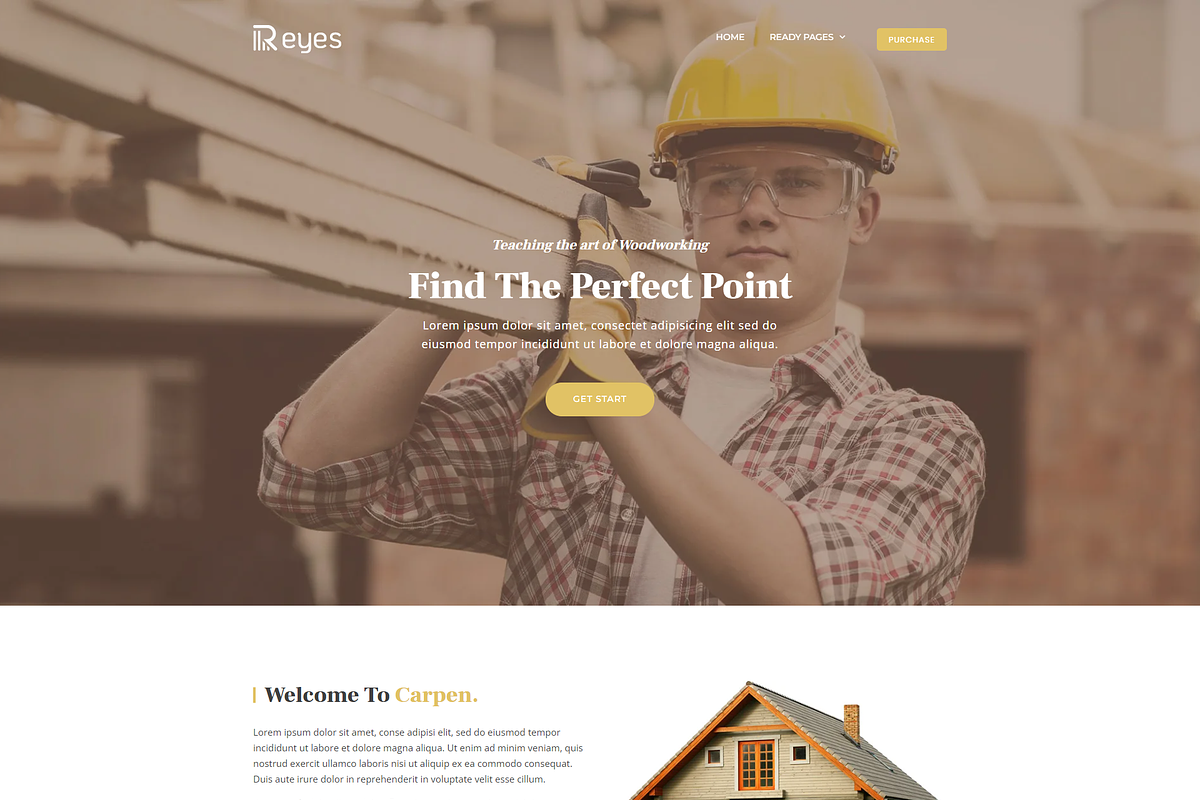 Multipurpose Landing Page Template, a Bootstrap Template by HasThemes (Photo 2 of 4)
