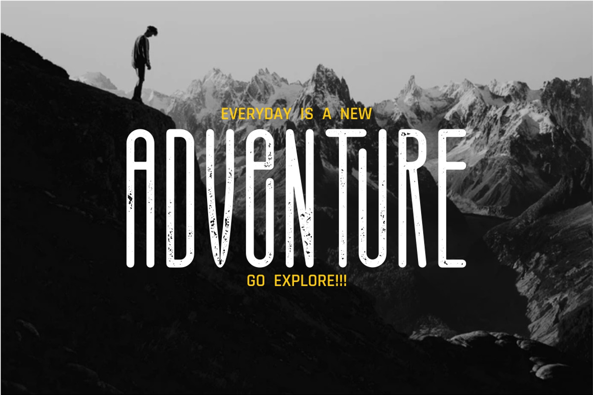 Therlalu - Condensed Sans Serif Font, a Sans Serif Font by PutraCetol Studio (Photo 4 of 7)