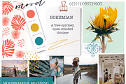 Bohemain Brush pack for Procreate, a Brush Add-On by OkayAnnie Designs (Thumbnail 5 of 12)