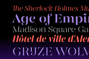 Gabriela Stencil, a Serif Font by Lechuga Type (Thumbnail 2 of 15)