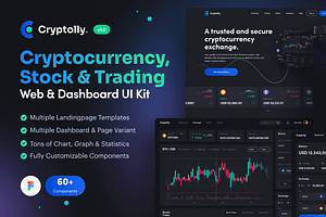 Cryptocurrency & Trading Web UI Kit