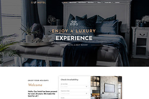 LT Hotel WordPress Theme