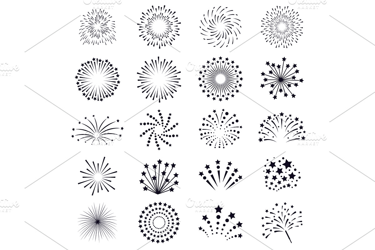 Celebration fireworks. Firework, a Background Graphic by winwin.art