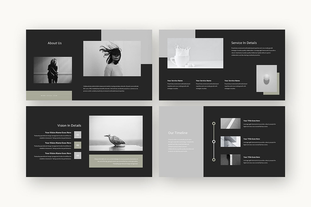 Kesa : Creative Pitch Powerpoint, a Presentation Template by Punkl Camp (Photo 10 of 16)