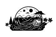 Autumn Fall Leaves Landscape, a Graphic by Artivon (Thumbnail 7 of 13)