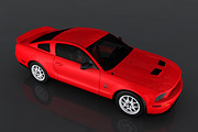 Ford Shelby GT500, a Cars & Vehicle 3D Model by valtriiu (Thumbnail 3 of 12)