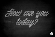Chalk Text Effect, a Layer Style Add-On by Graphic Ghost (Thumbnail 3 of 3)