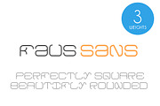 Faus Sans Font Family, a Sans Serif Font by LuisFaus (Thumbnail 1 of 4)
